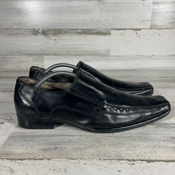 Stacy adams luxury slip‎ in dress shoe Mens 10 - Picture 1 of 9